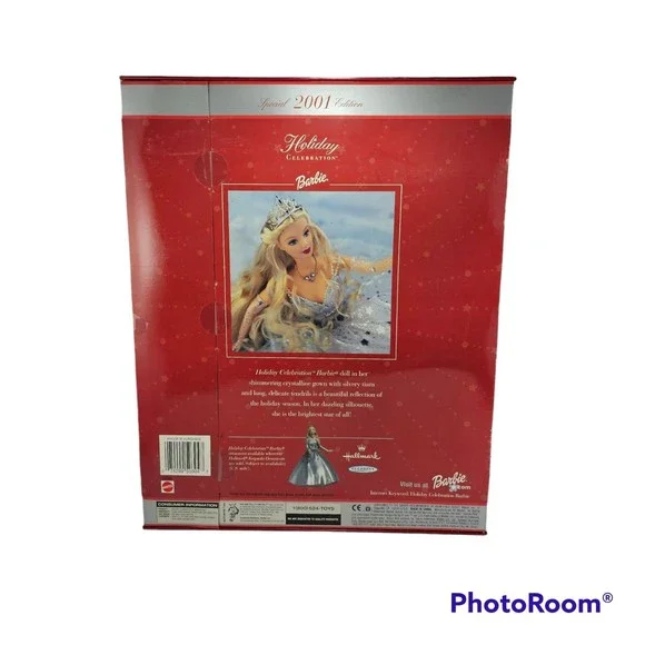 Holiday Celebration Special Edition Barbie NIB 2001 Vintage Collector #50304 - Picture 2 of 6